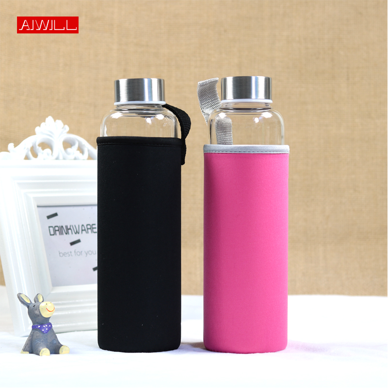 Aiwill Hot Jual Kaca Botol Air - Outdoor Sport Glass Water Bottle ulasan dan harga